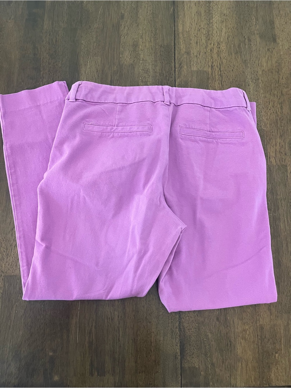 Old Navy Pixie Ankle Pants Slim Cropped Pants in Lilac Purple Womens Size 8 - Picture 5 of 6